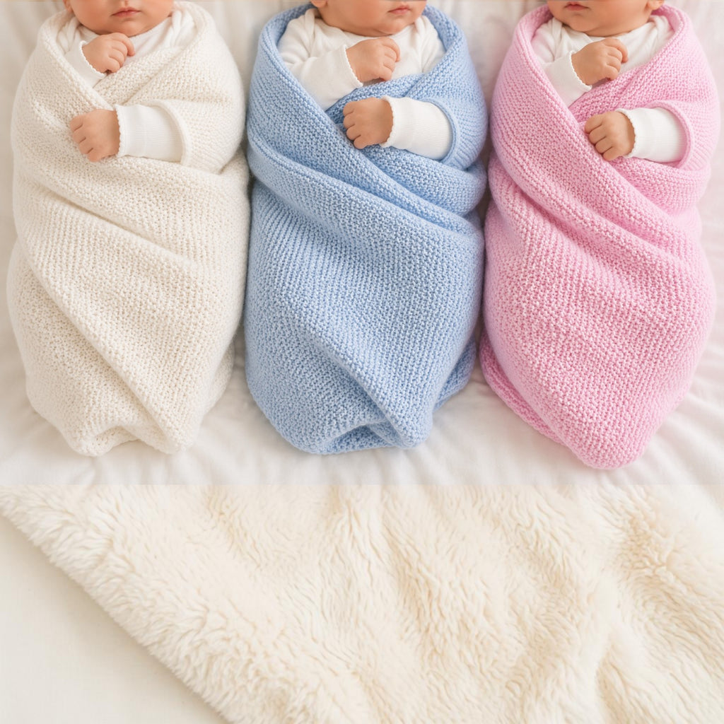 100% Cashmere Honeycomb Blanket