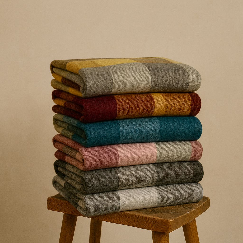 100% Recycled Wool Lifestyle Blankets