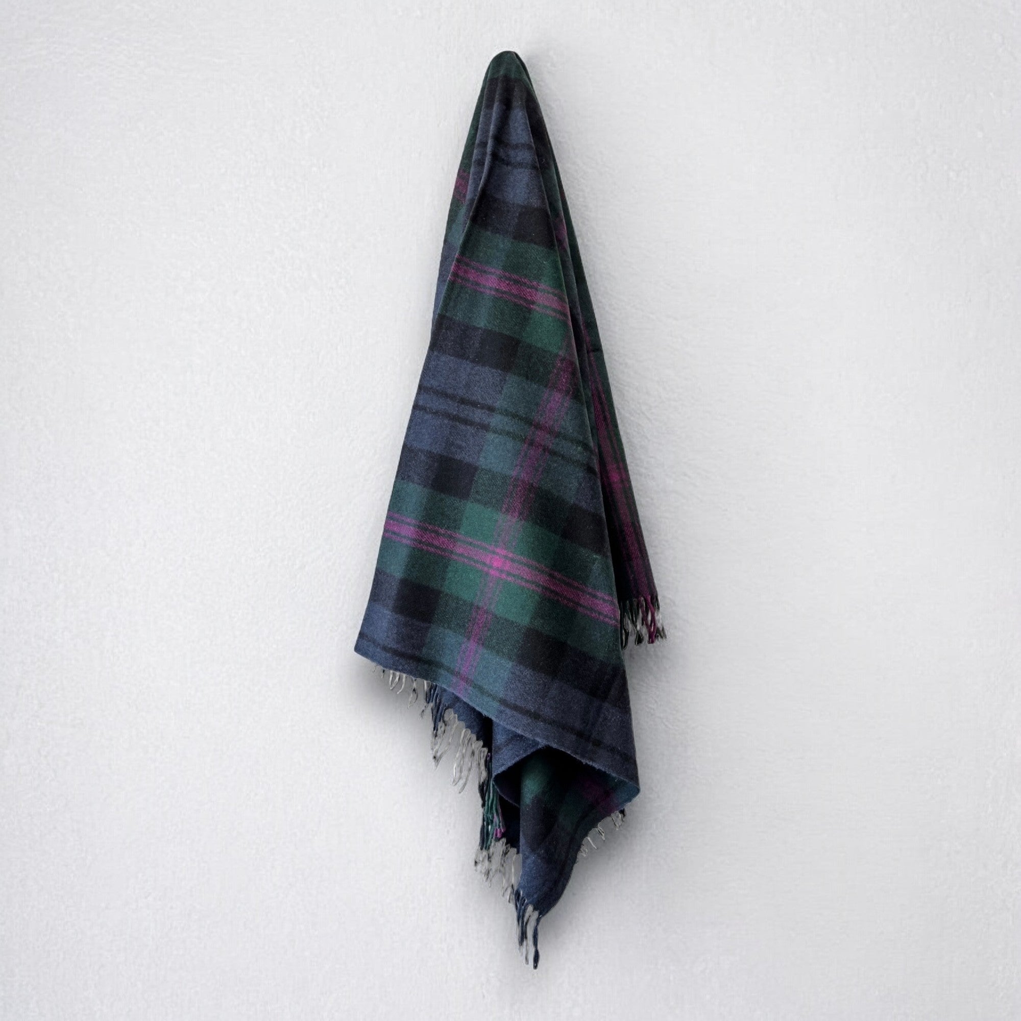 Baird - 100% Recycled Wool Tartan Blanket