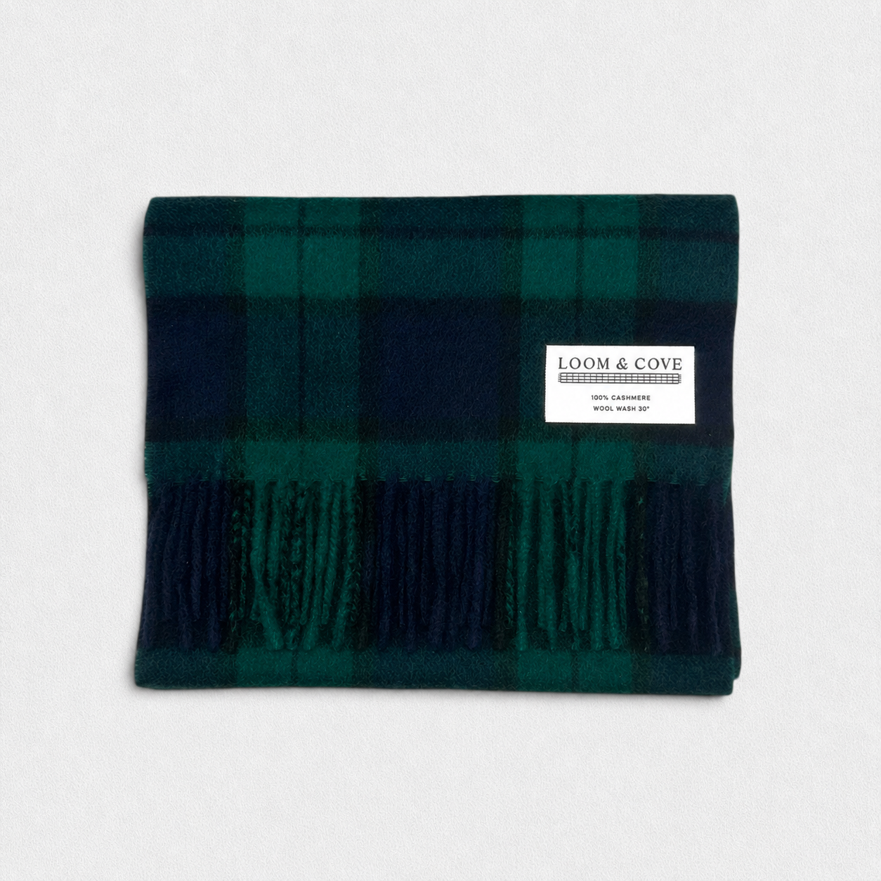 Blackwatch - 100% Cashmere Tartan Scarf