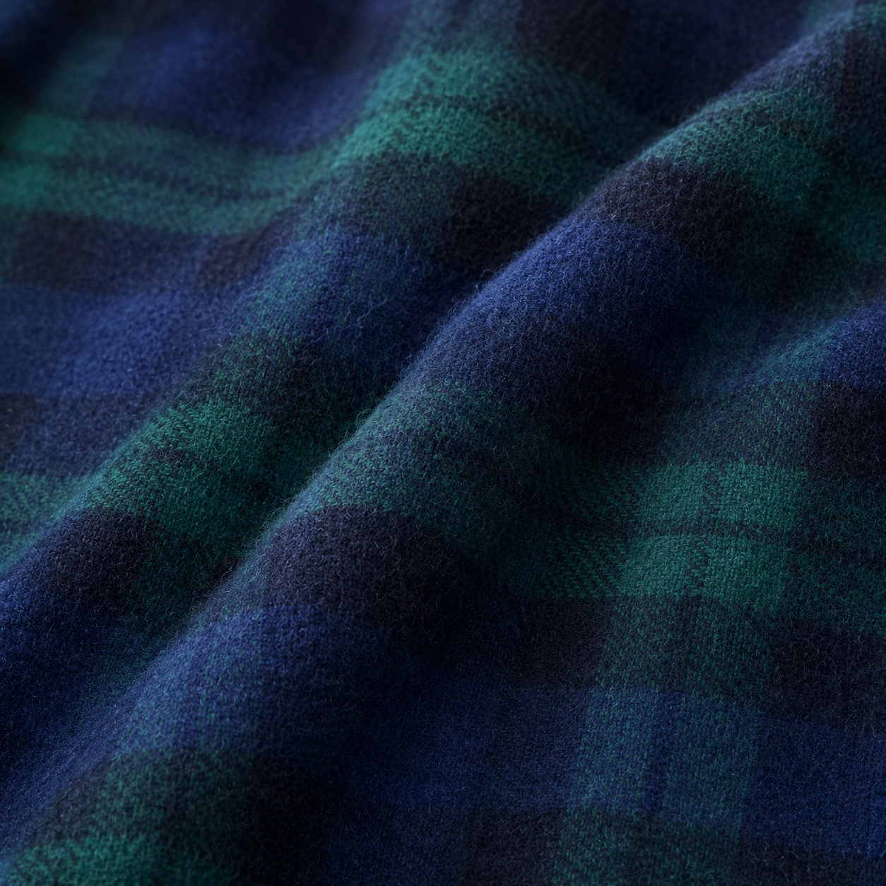 Blackwatch - 100% Recycled Wool Tartan Knee Blanket