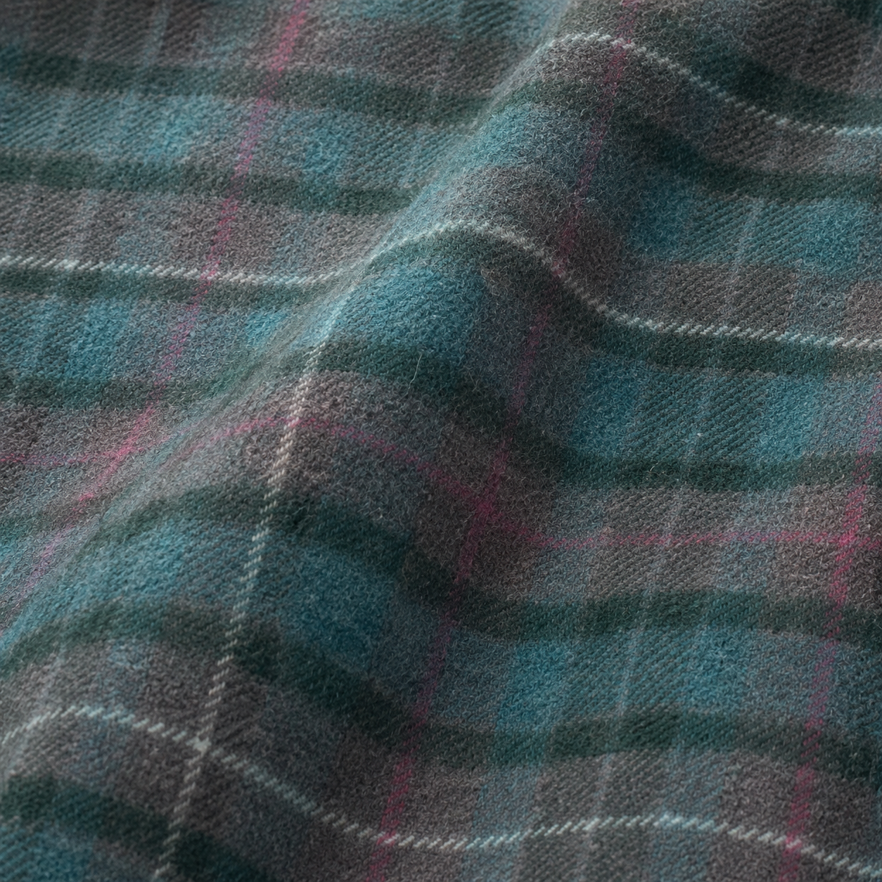 Fraser Hunting Weathered - 100% Recycled Wool Tartan Knee Blanket