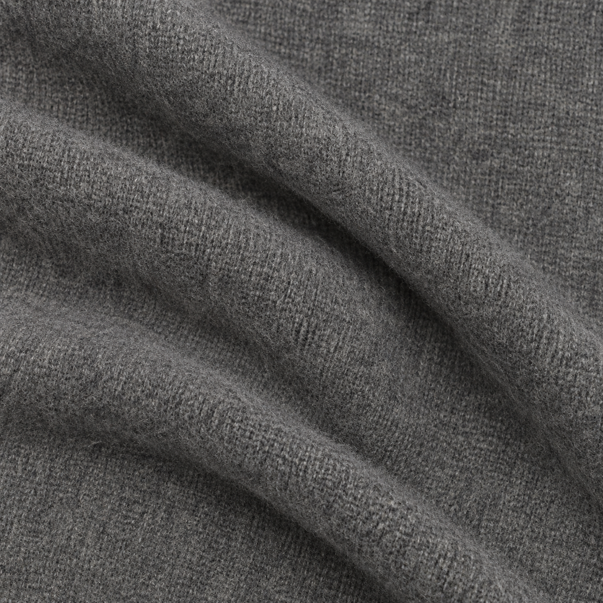 100% Cashmere Blanket - Dark Grey
