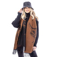 Heilan Coo Super Soft Scarf - Black/Rust