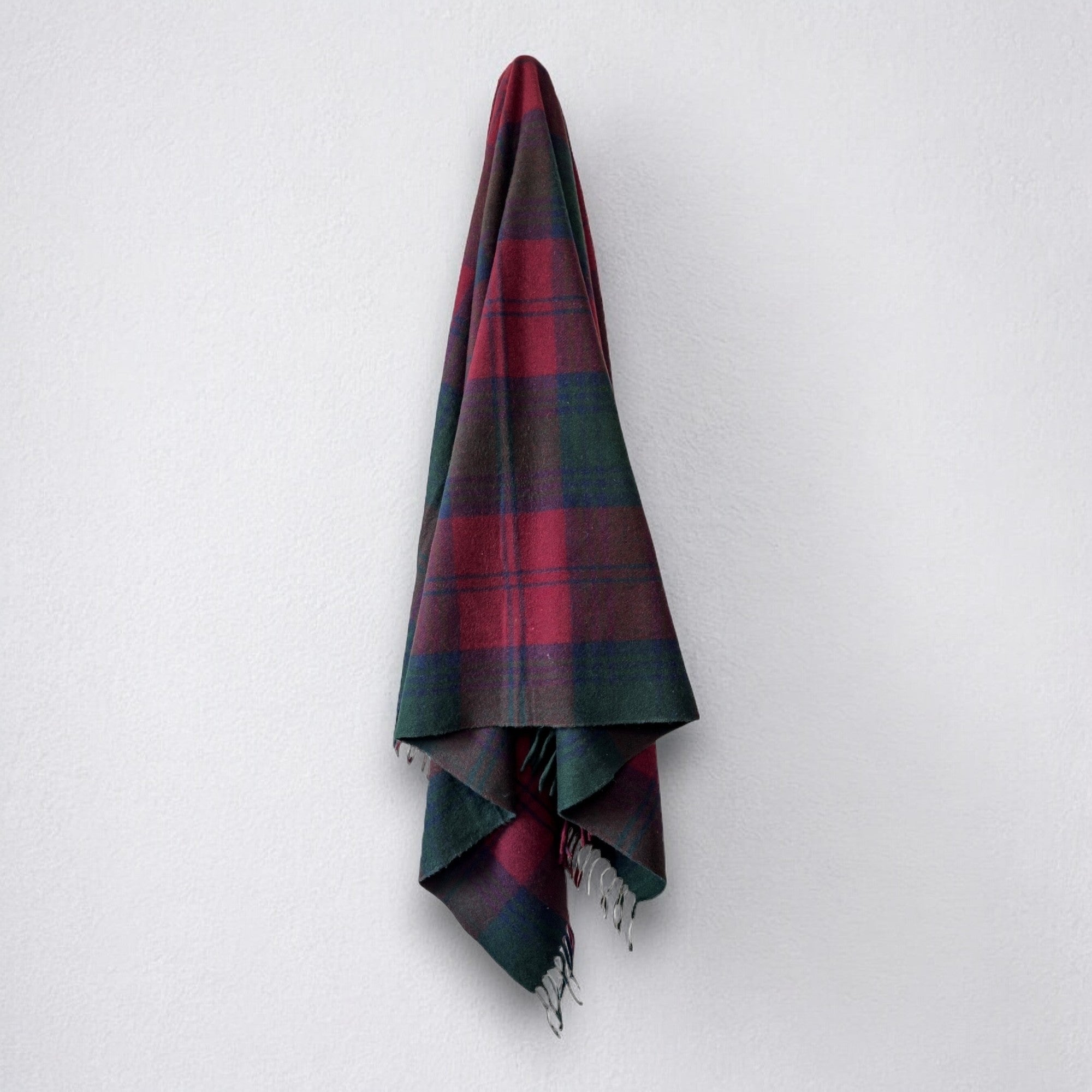 Lindsay - 100%  Recycled Wool Tartan Blanket