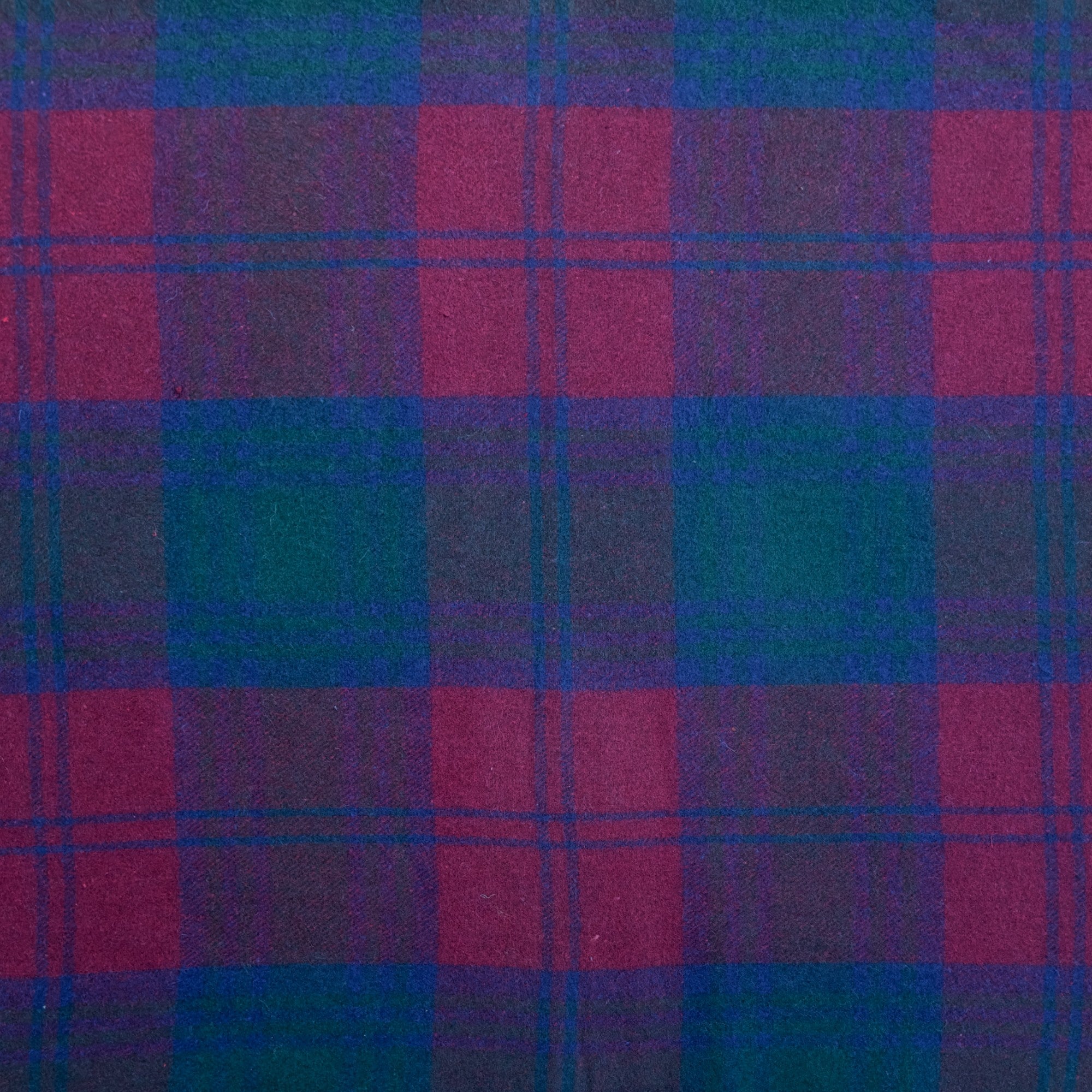 Lindsay - 100%  Recycled Wool Tartan Blanket