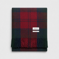 Lindsay 100%  Recycled Wool Tartan Blanket, product photo — Loom & Cove
