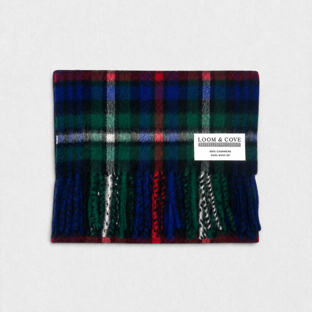 MacKenzie - 100% Cashmere Tartan Scarf