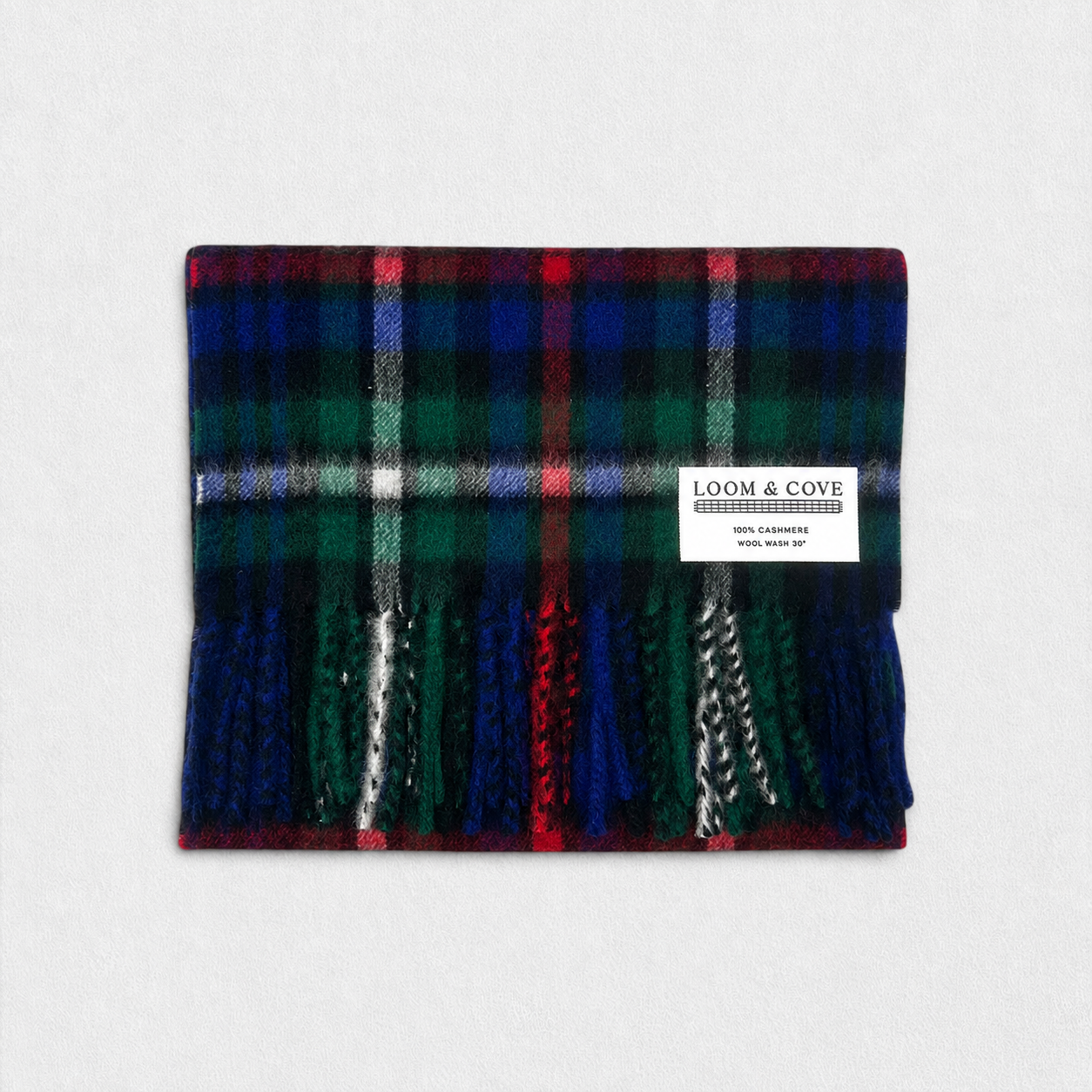 MacKenzie - 100% Cashmere Tartan Scarf