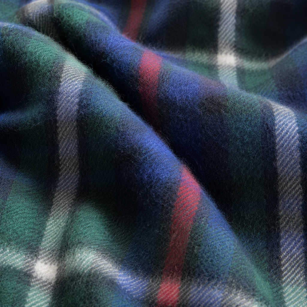 MacKenzie - 100% Cashmere Tartan Scarf