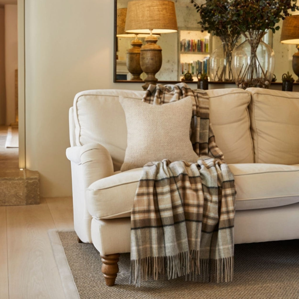 100% Lambswool Tartan Blanket -  MacKellar