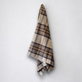 Natural Dress - 100% Recycled Wool Tartan Blanket
