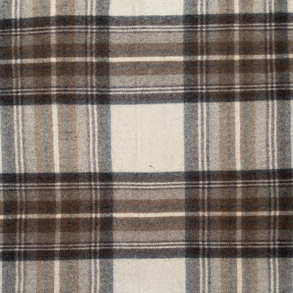 Natural Dress - 100% Recycled Wool Tartan Blanket