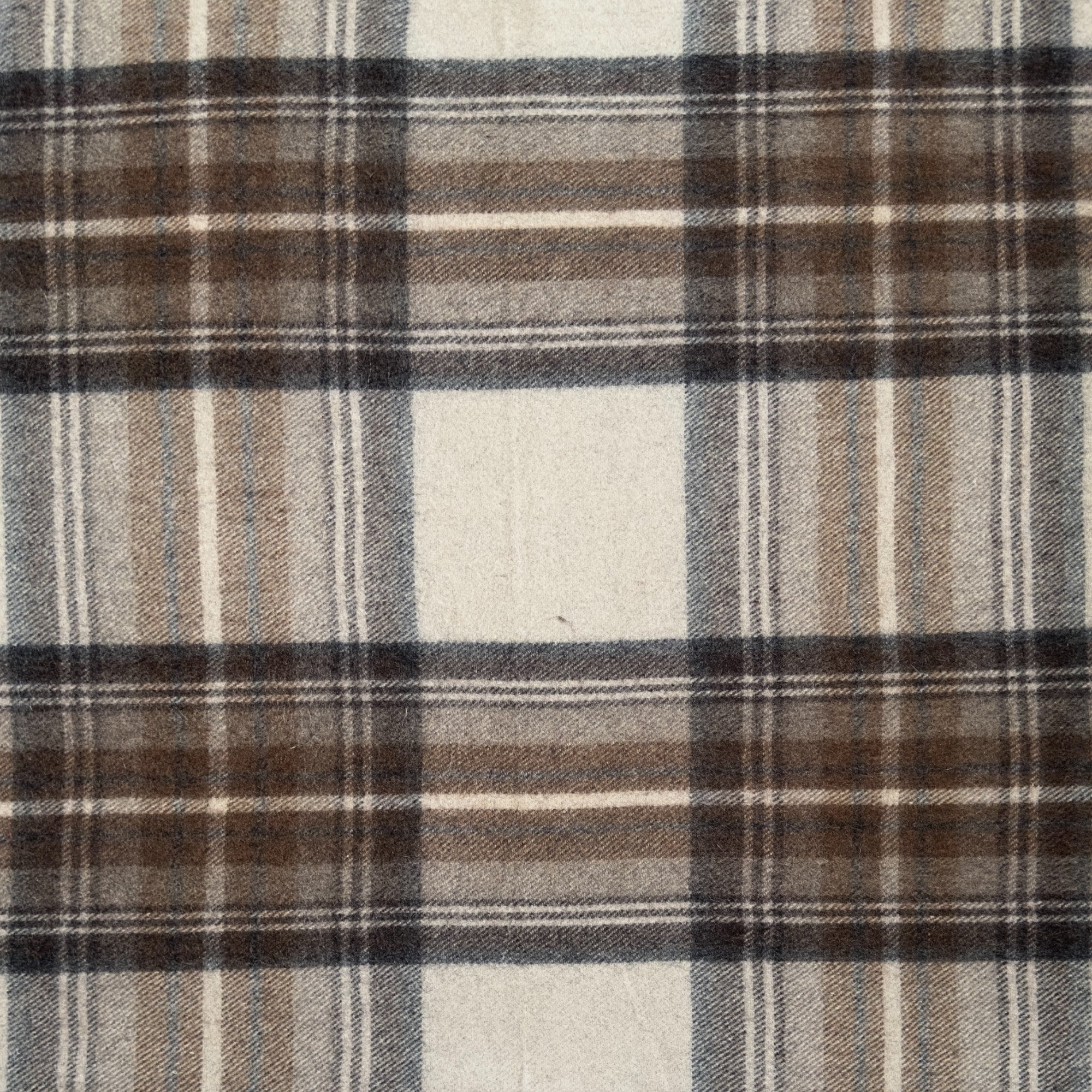 Natural Dress - 100% Recycled Wool Tartan Blanket