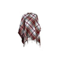 100% Lambswool Tartan Cape