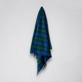Douglas Blue - 100% Recycled Wool Tartan Blanket