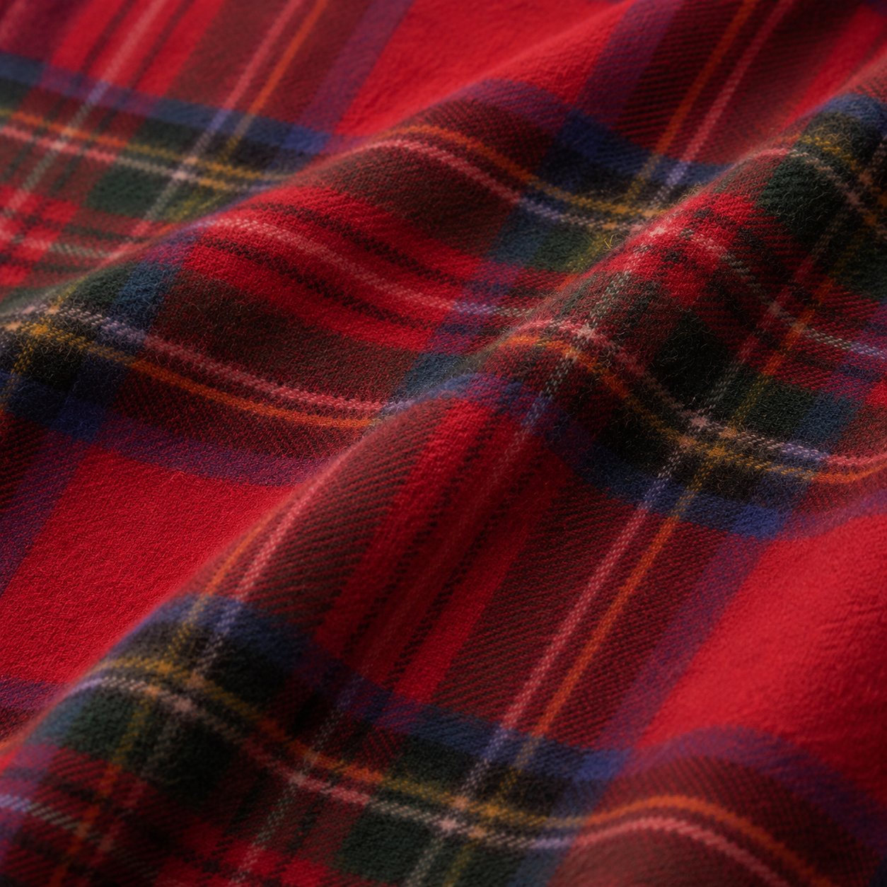 Royal Stewart - 100% Recycled Wool Tartan Knee Blanket
