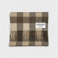 Shrimp - 100% Cashmere Tartan Scarf