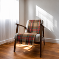 Stewart Dress Antique - 100% Recycled Wool Tartan Knee Blanket