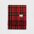 Wallace 100% Recycled Wool Tartan Blanket, product photo — Loom & Cove