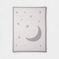 100% Cashmere Baby Blanket - Moon & Stars
