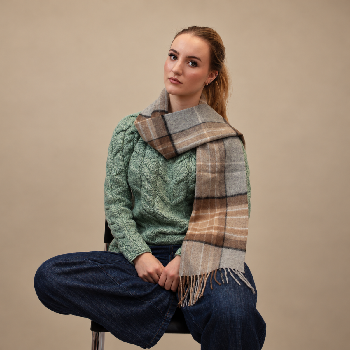 MacKellar - 100% Lambswool Tartan Scarf