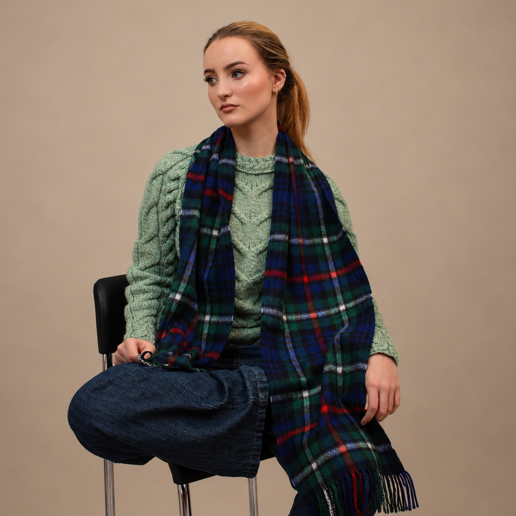 MacKenzie - 100% Lambswool Tartan Scarf